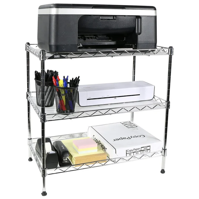 20'' W Metal Height -Adjustable Shelving Unit