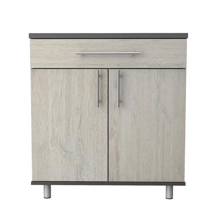Jezelle Single Storage Cabinet ( 34.65'' H x 31.5'' W x 19.69'' D)