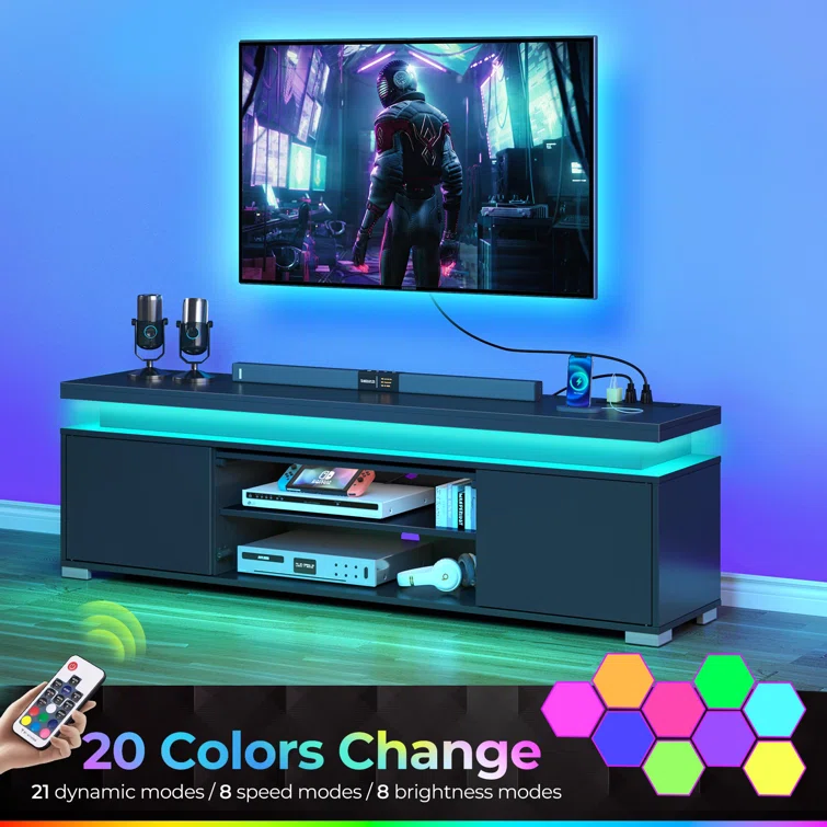 Geffken TV Stand for TVs up to 65