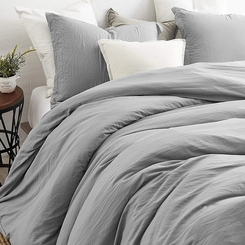 Natural Loft Oversized Comforter Set - Alloy