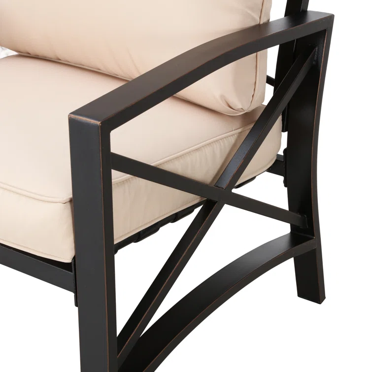 Strachan 4 - Person Outdoor Seating Group with Cushions