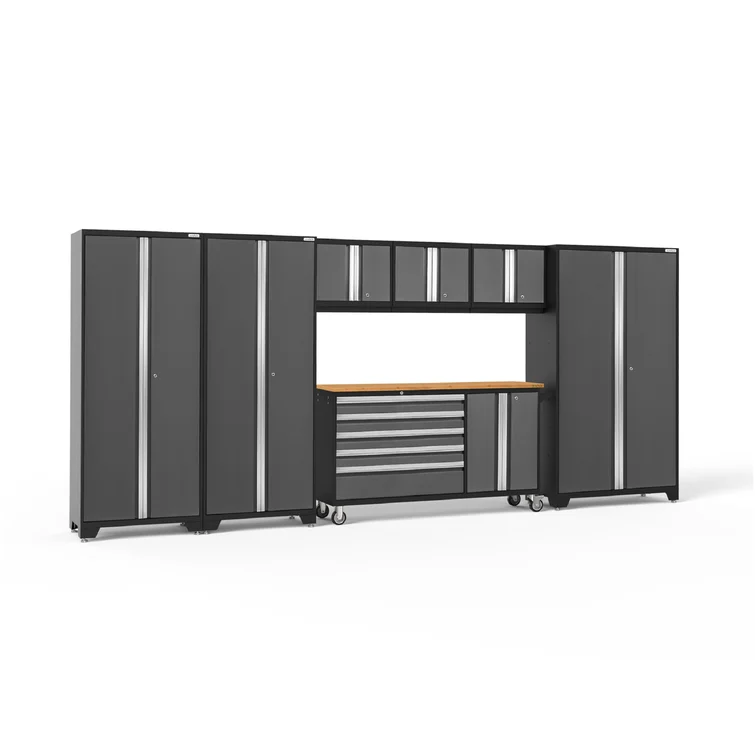 Bold Series 7 Piece Complete Garage Storage System