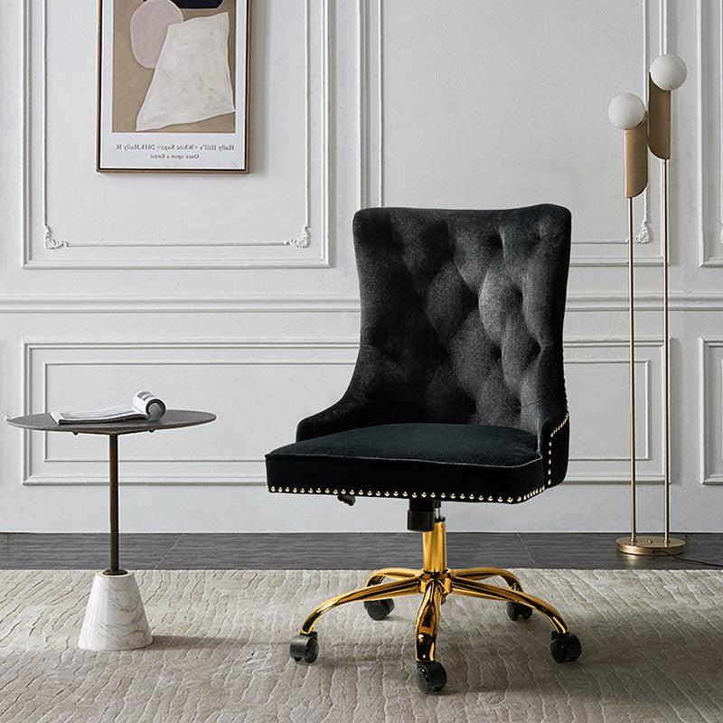 Adega Velvet Adjustable Office Chair