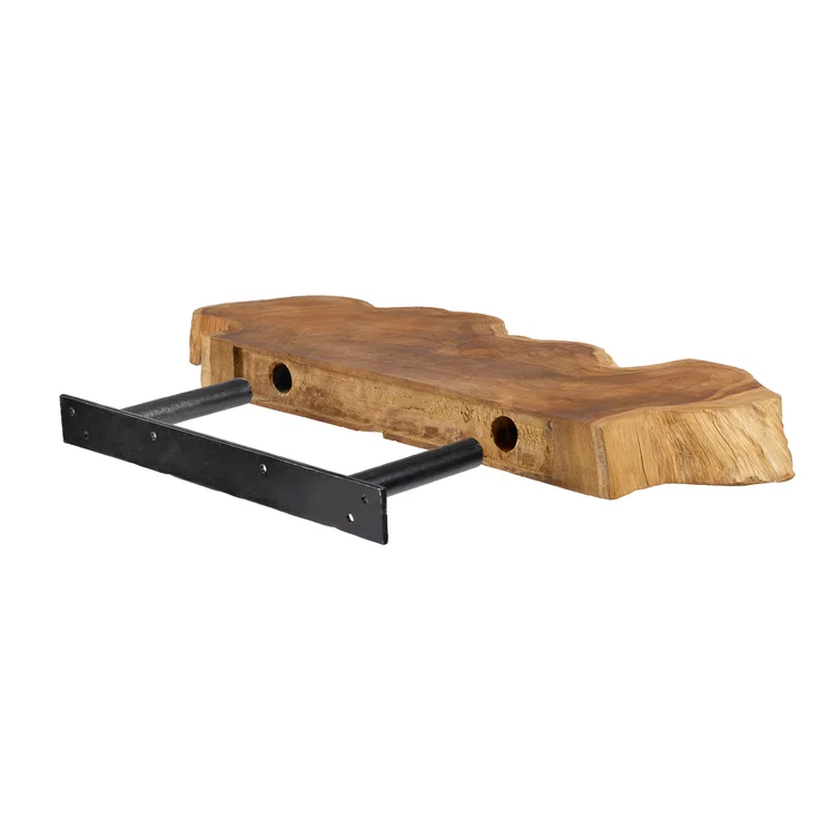 Loredana 8'' W Solid Wood Shelving Unit