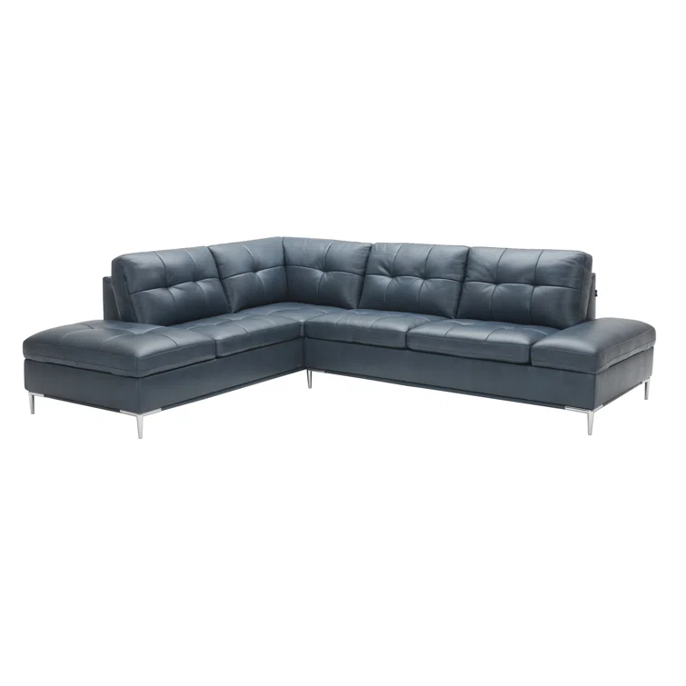 Mercier 2 - Piece Leather Sectional