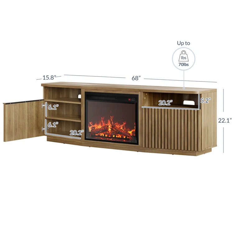 Cateria 68'' Media Console