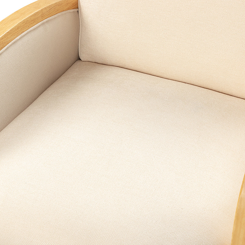 Karen Rattan Swivel Chair With 360-Degree Swivel