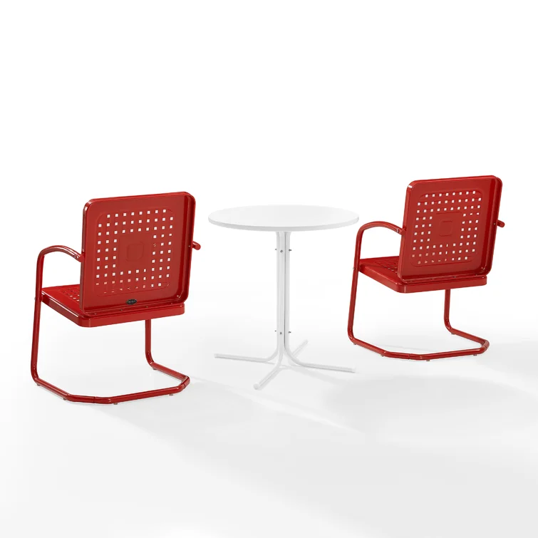 Landyn 2 - Person Round Outdoor Dining Set