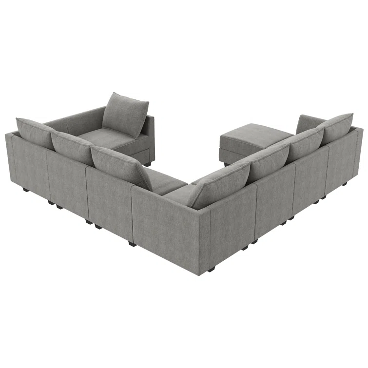 Extra Large Modular Sectional Sofa U shaped Corner Sectional