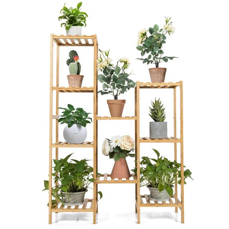 32'' W Solid Wood Storage Rack