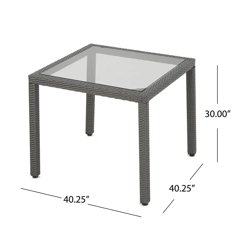 Amartya 4 - Person Square Outdoor Dining Set