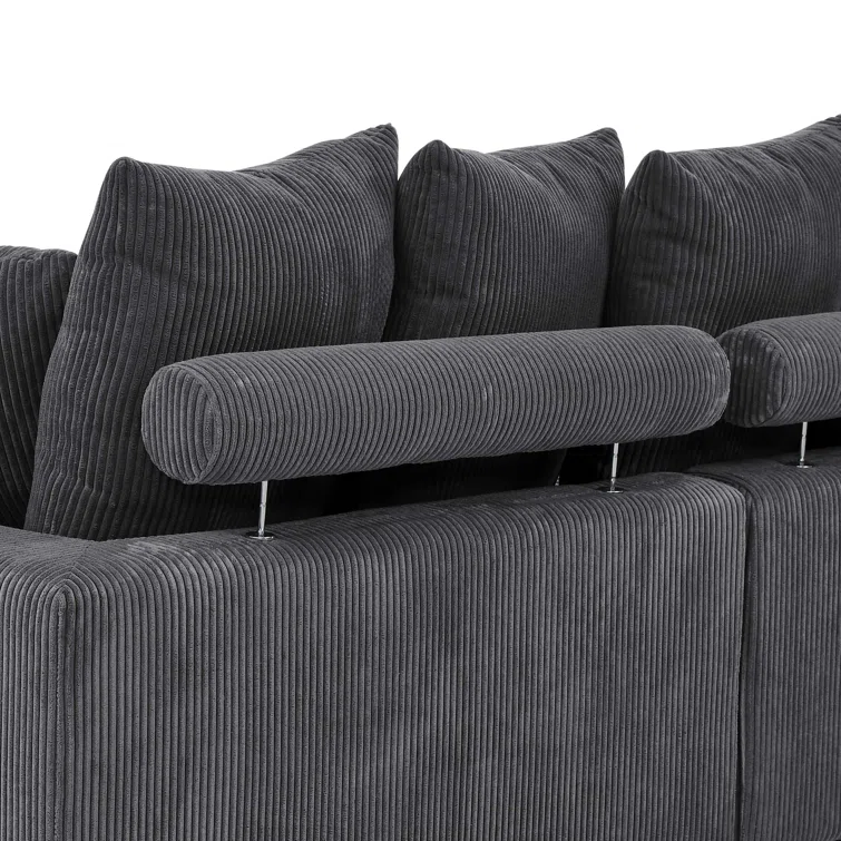 Benzant 89'' Corduroy Sofa