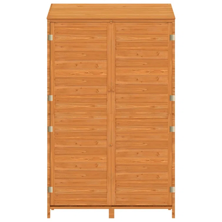 VidaXL Outdoor Storage Shed Garden Shed Wooden Storage Shed Solid Fir Wood