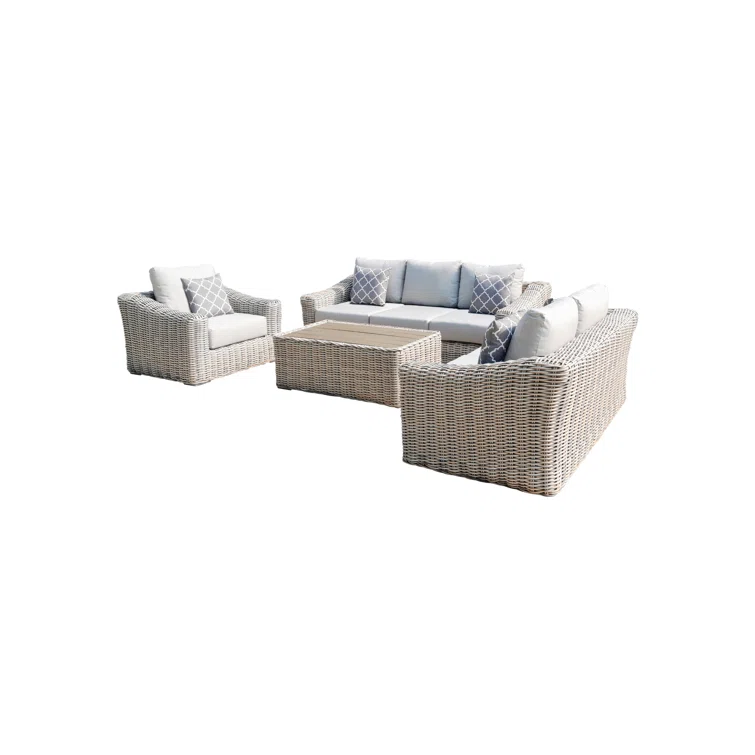 Sommer 6 - Person Outdoor Seating Group with Cushions