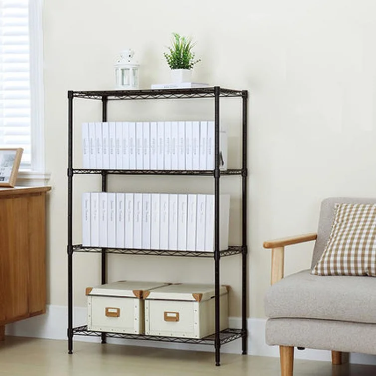 Kadlec 35'' W Metal Shelving Unit