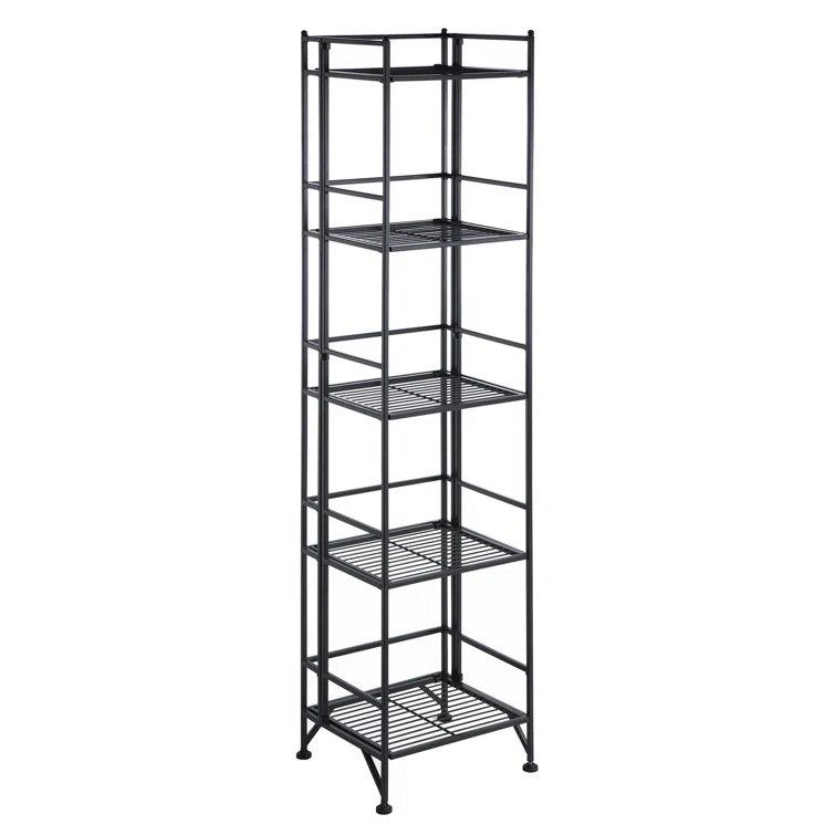 Edwin 57.5 '' H x 13'' W Metal Folding Shelf
