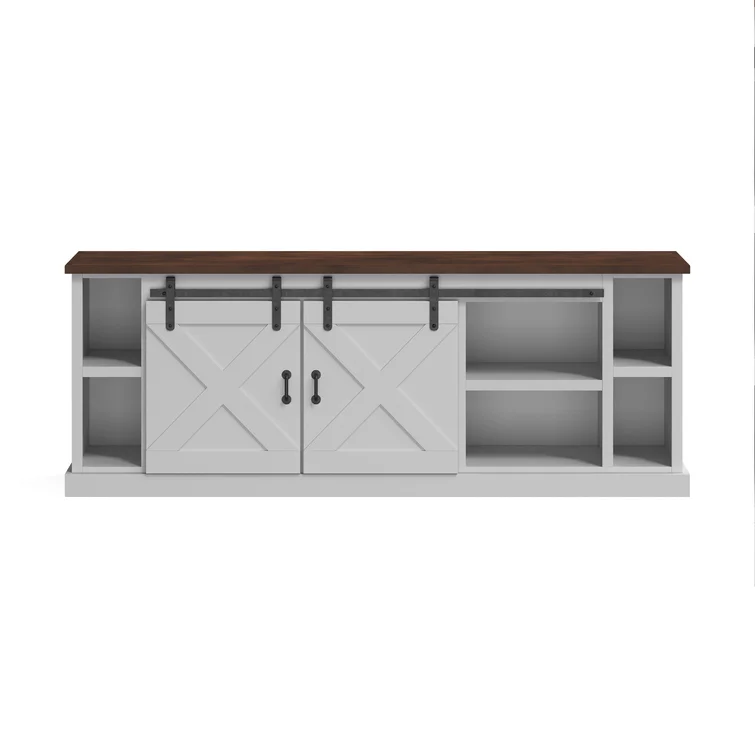 Hungerford 85 inch TV Stand Console for TVs up to 88 inches, No Assembly Required