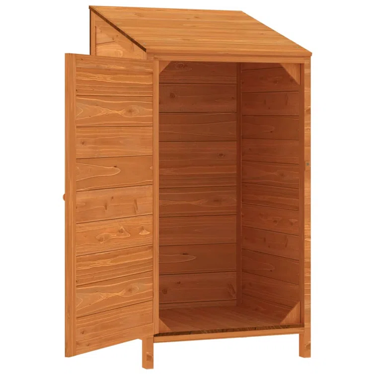 VidaXL Outdoor Storage Shed Garden Shed Wooden Storage Shed Solid Fir Wood