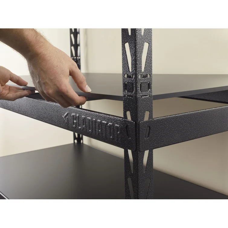 48" Wide EZ Connect Rack With Five Deep Shelves