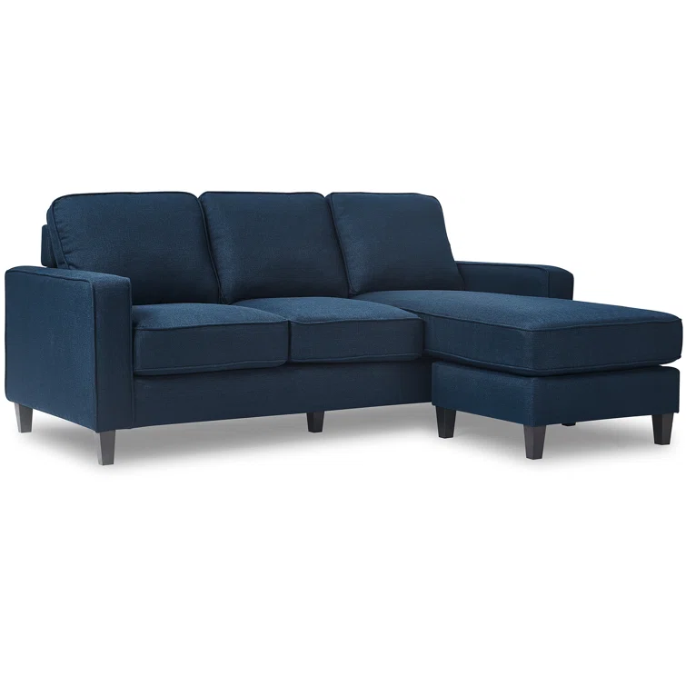 Serta Harmon Upholstered Reversible Sectional Sofa and Chaise