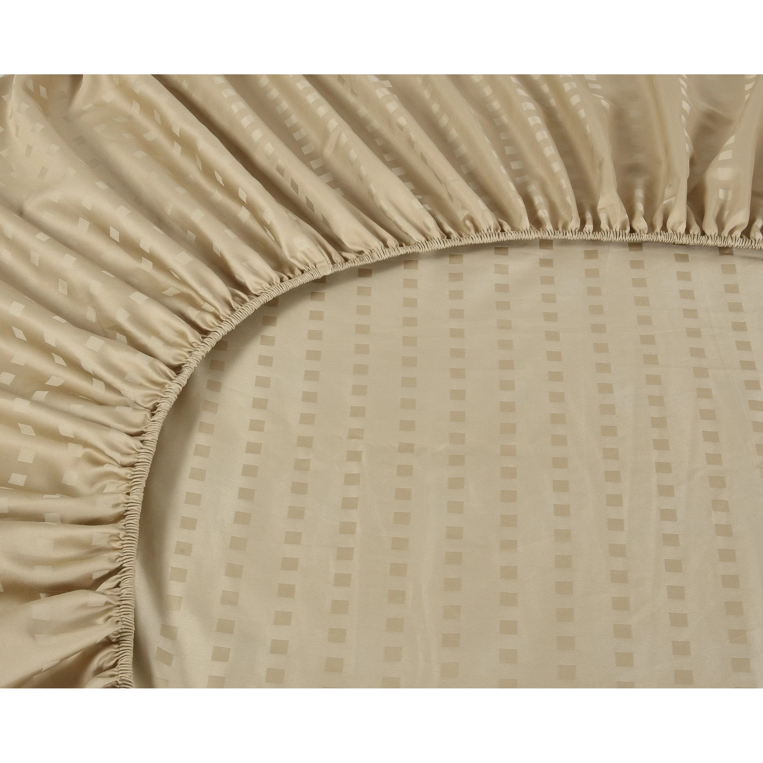Spring Home 1200 Thread Count 100% Egyptian Cotton Deep Pocket Dobby Striped Sheet Set