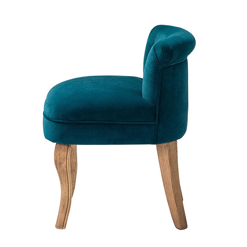 Moises Velvet Vanity Stool
