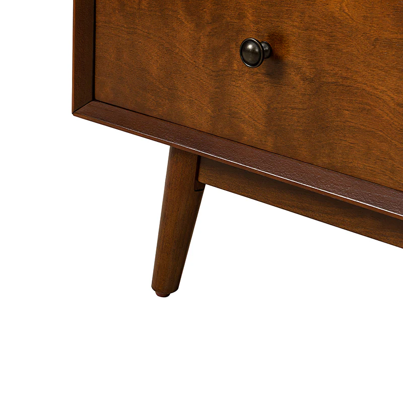 Cherry Upholstered Flip Top Storage Bench