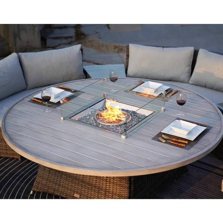 6 - Person Outdoor Seating Group with Cushions