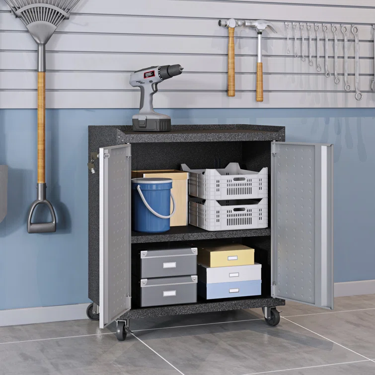 Rehobeth 2 Piece Storage Cabinet Set<!-- --> <!-- -->(Set of 3)
