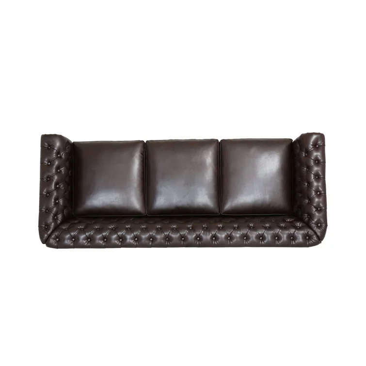 Glidden Faux Leather Sofa