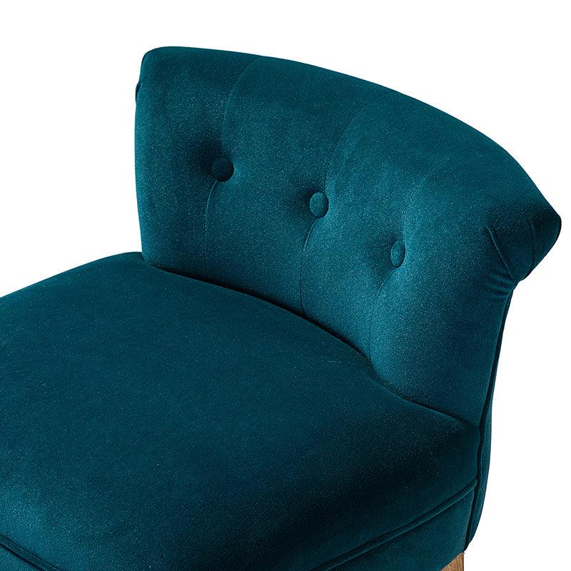 Moises Velvet Vanity Stool