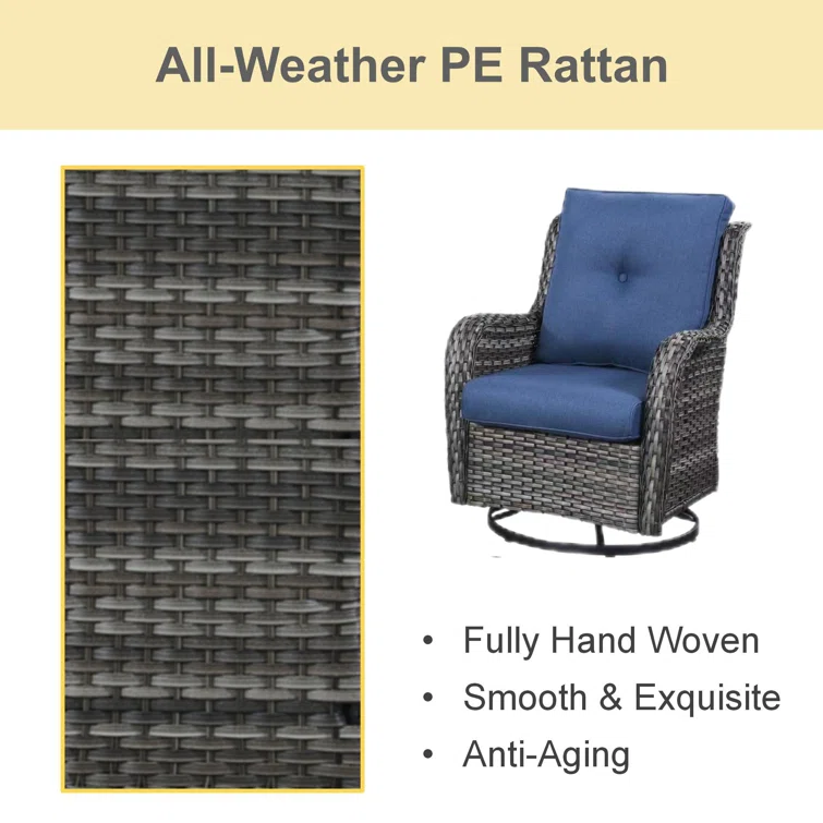 Carolina 2 - Person Outdoor Seating Group with Cushions