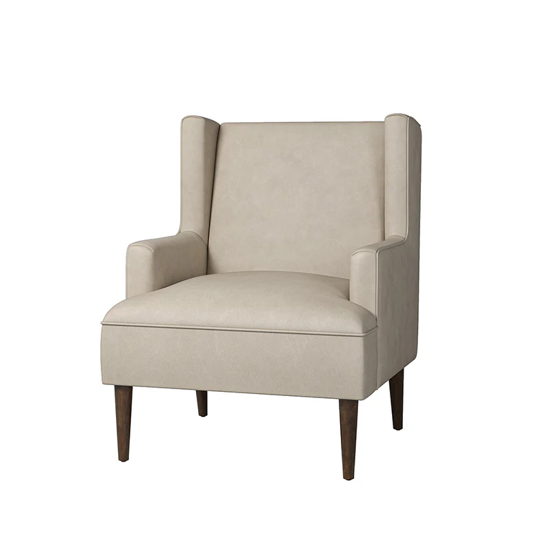 Gregor Vegan Leather Accent Chair