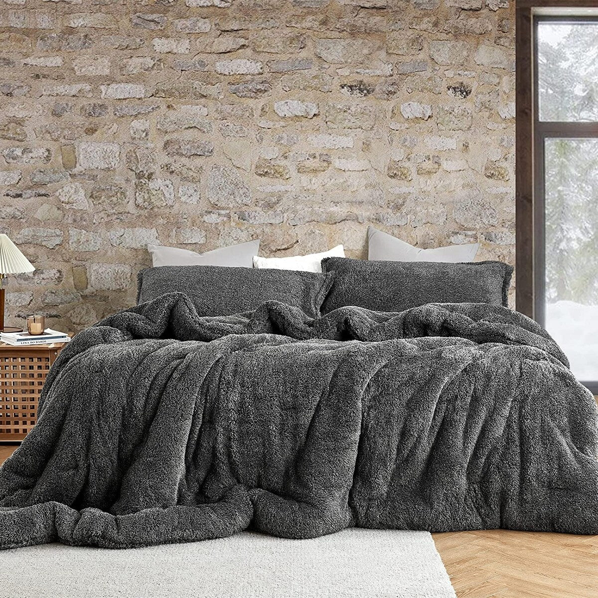 The Original Plush - Coma Inducer? Oversized Comforter - Frosted Polar Marsh