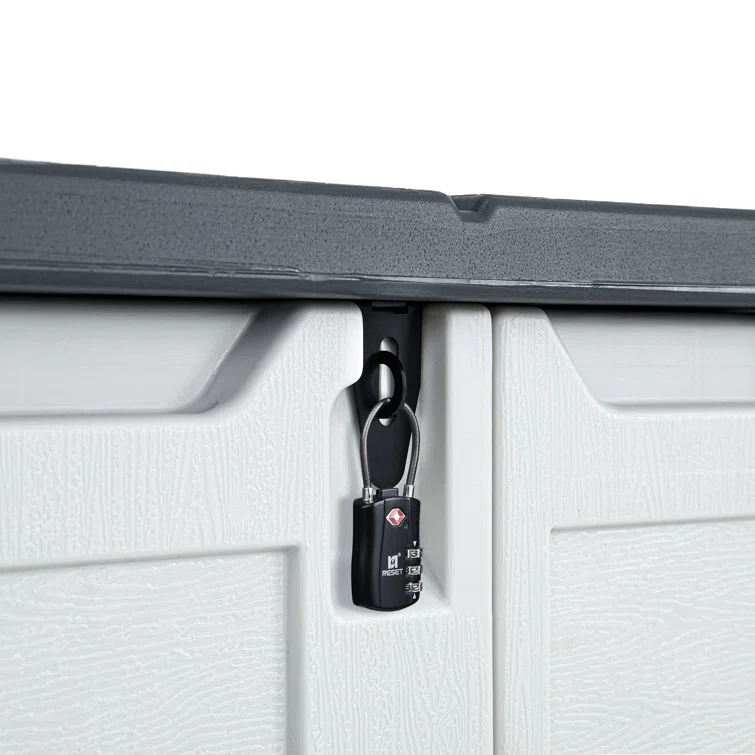 51‘’W X 29‘’D  Outdoor Horizontal  Lockable Waterproof Storage Sheds