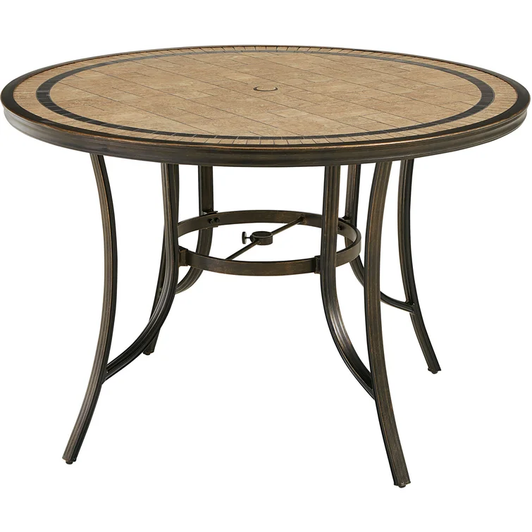 Mikenzy 4 - Person Outdoor Dining Set with Cushions