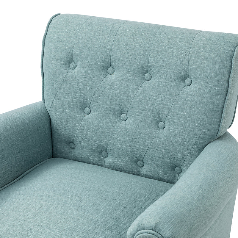 Gwendolyn Upholstered Swivel Armchair