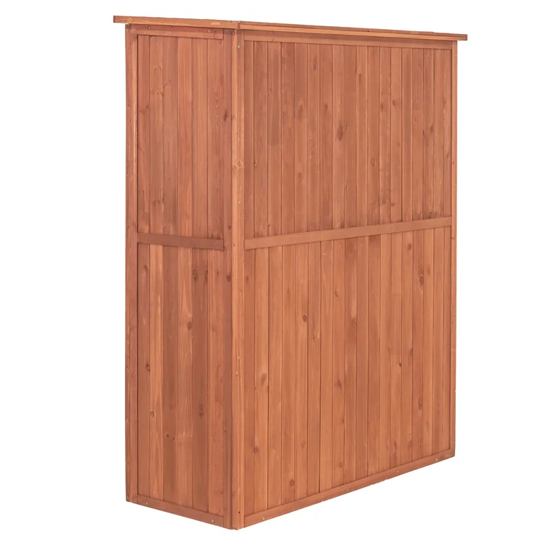 4 ft. x 2 ft. Solid Wood Lean-To Storage Shed