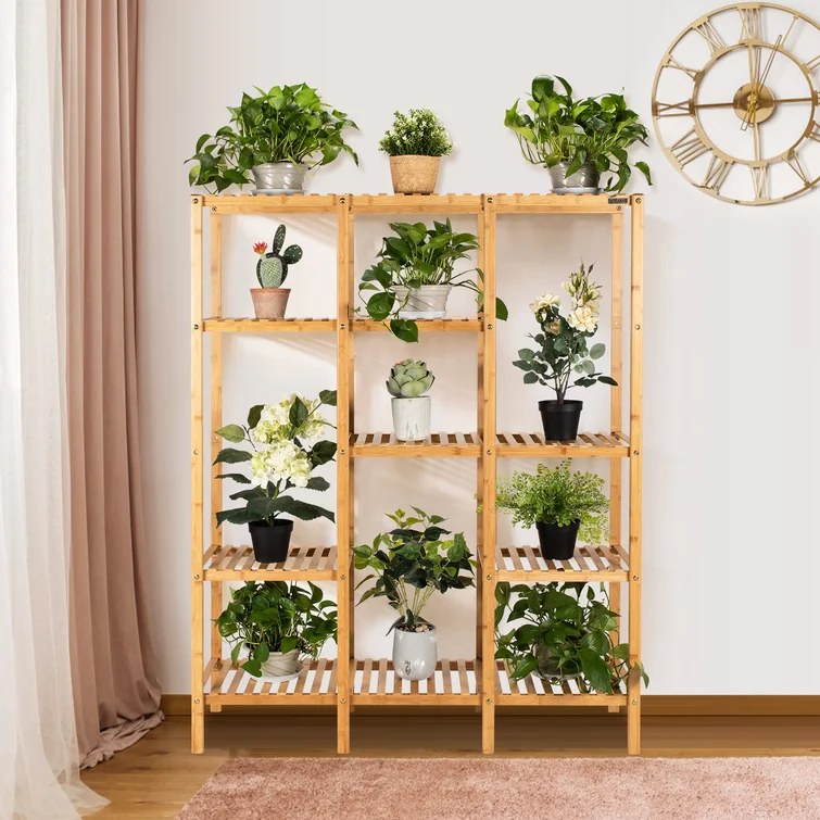 45'' W Solid Wood Shelving Unit
