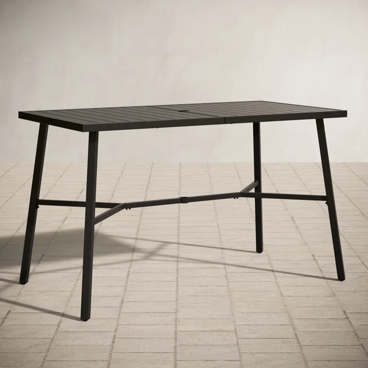 Alyne 6 - Person Rectangular Outdoor Dining Set