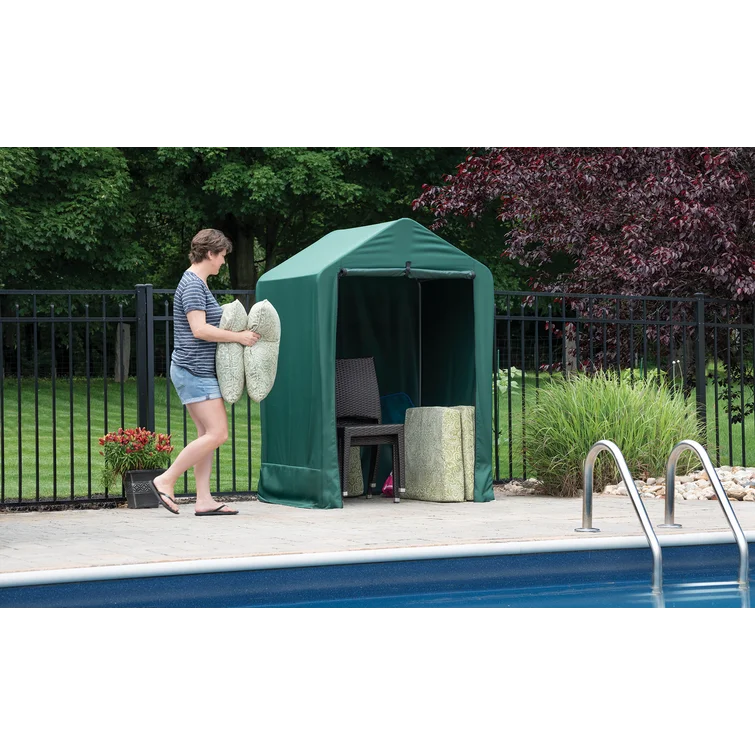 4 ft. W x 3.91 ft. D Plastic Portable Storage Shed