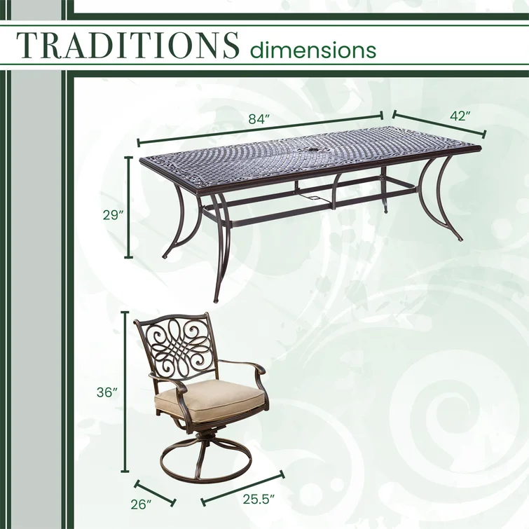 Carleton 2 - Person Round Outdoor Dining Set with Cushions