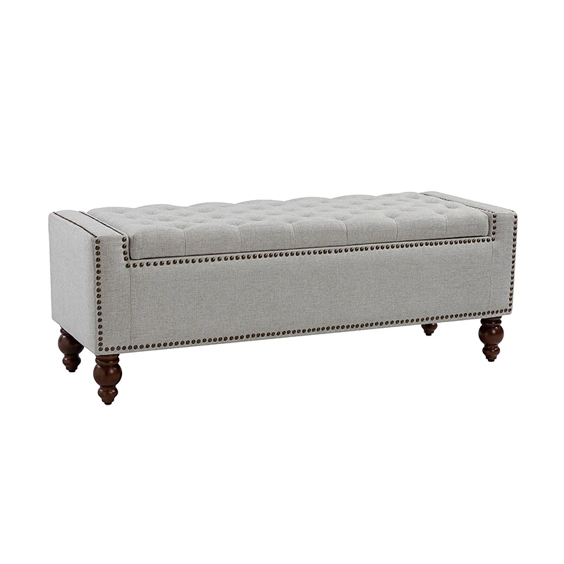 Eugen Upholstered Flip Top Storage Bench