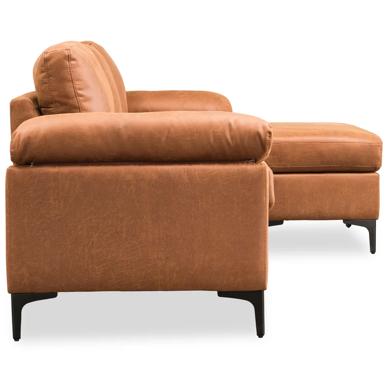 Mckenny 2 - Piece Faux Leather Sectional