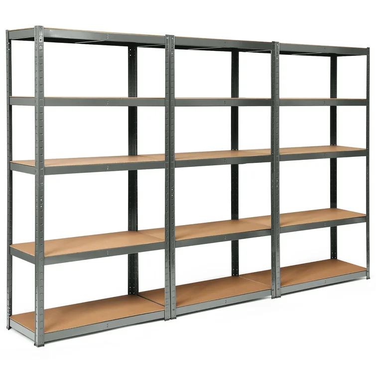 Bade 72'' W Height -Adjustable Shelving Unit<!-- --> <!-- -->(Set of 2)