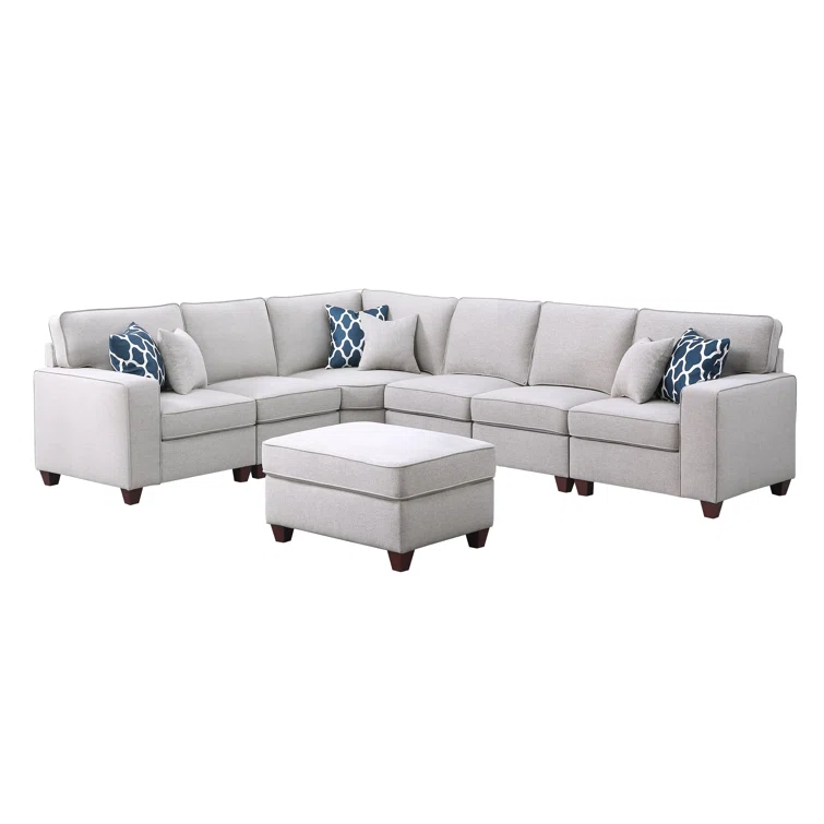 Lecanto 7 - Piece Upholstered Sectional