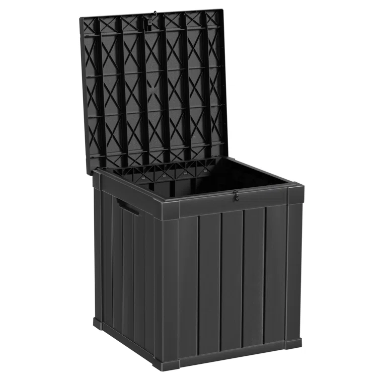 Arts Box Trading 22.13'' W 50 Gallons Water Resistant Resin Deck Box