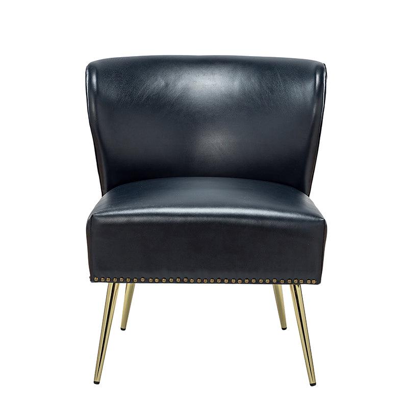 Angela Leather Side Chair