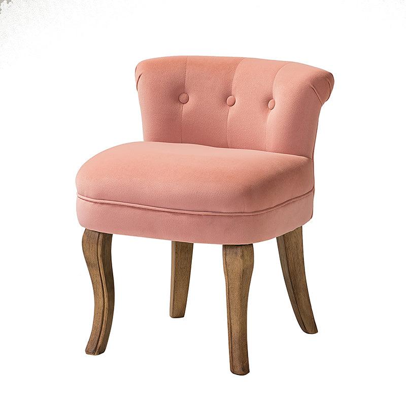 Moises Velvet Vanity Stool