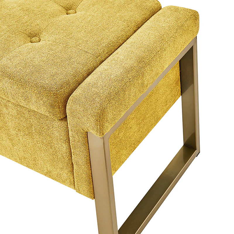 Flora Modern Upholstered Flip Top Storage Bench